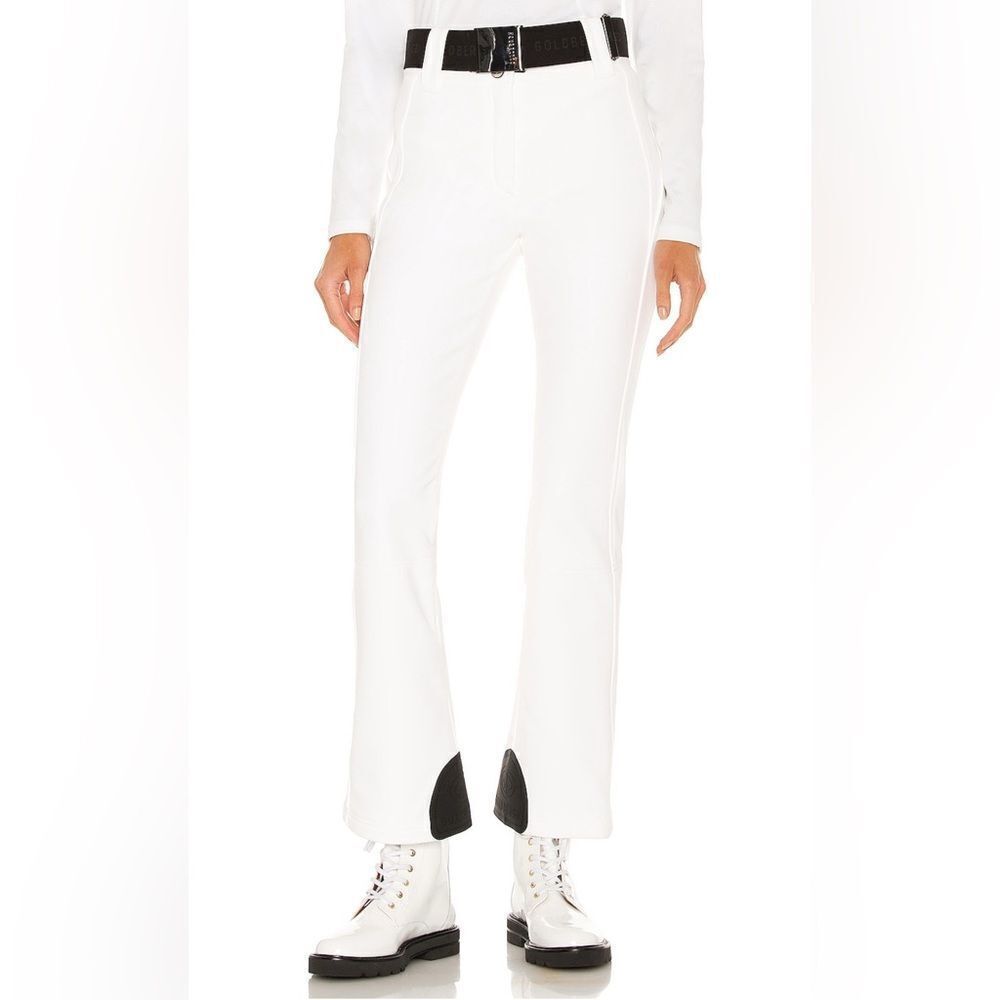 Goldbergh Pippa Ski Pants Waterproof White Black Nwt Us 14